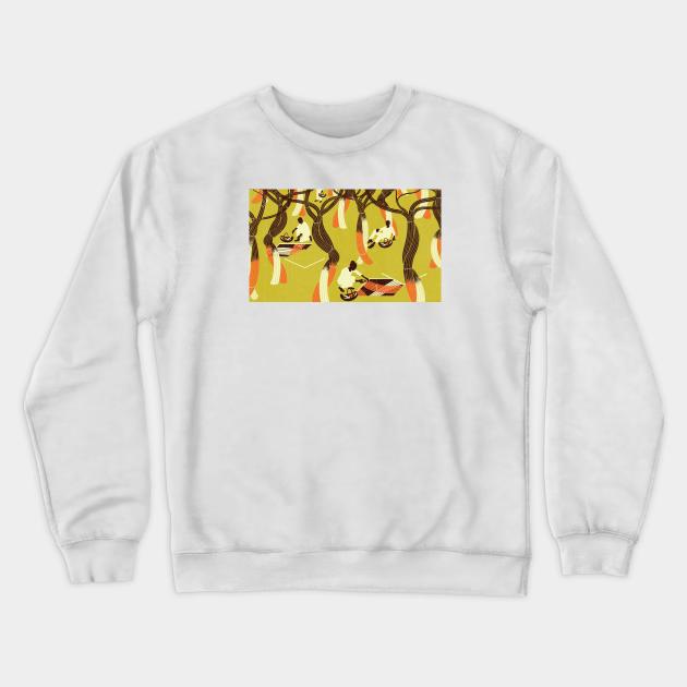 Server trees 3 Crewneck Sweatshirt by Neil Webb | Illustrator